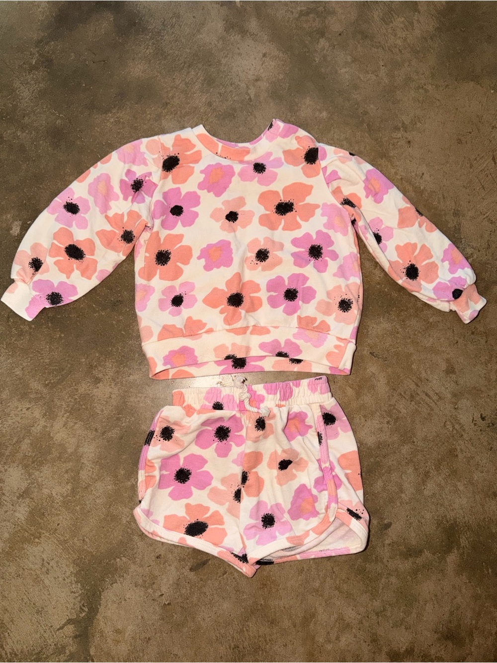 Jessica Simpson Toddler Girl Casual Everyday Set 24M
